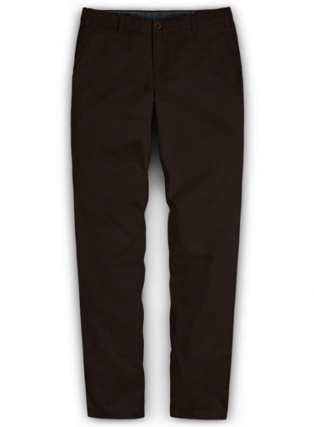 Twillino Thick Dark Brown Chinos