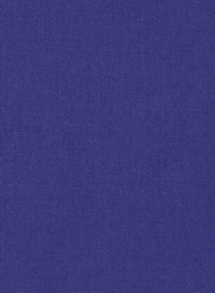 Fizz Blue Flannel Wool Suit