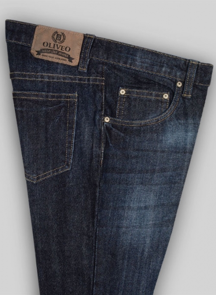 Chapel Blue Jeans - Hard Wash - Whiskers