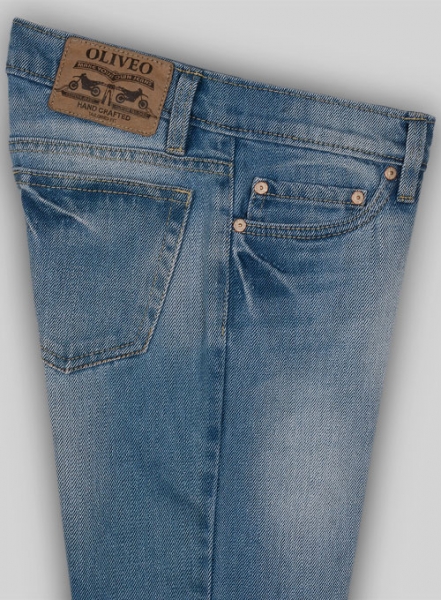 Heavy Hippo Blue - 15 oz - Stone Wash