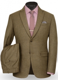 Light Weight Rust Brown Tweed Suit - Special Offer