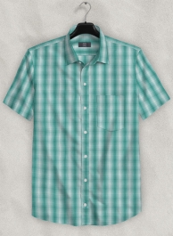 Italian Cotton Piola Shirt - Half Sleeves