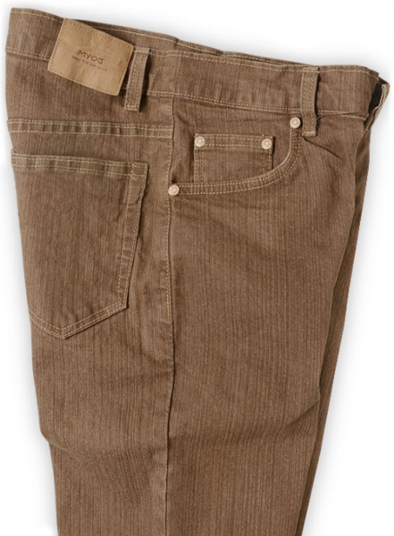 Killer Brown Stretch Denim Jeans - Dark Wash