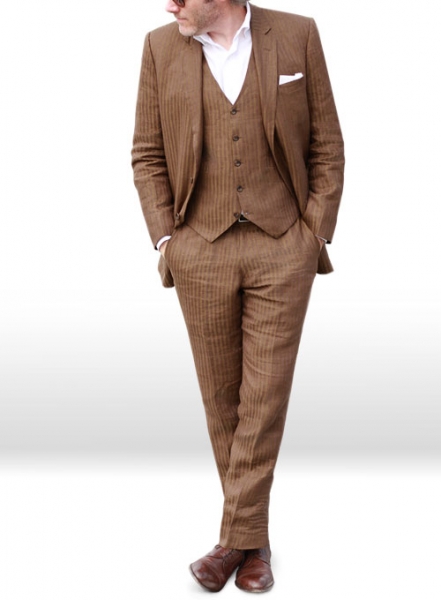 Italian Corozo Linen Suit