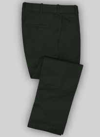 Twillino Dark Olive Formal Chinos