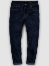 Dark Blue 14.5oz Heavy Denim Jeans - Hard Wash