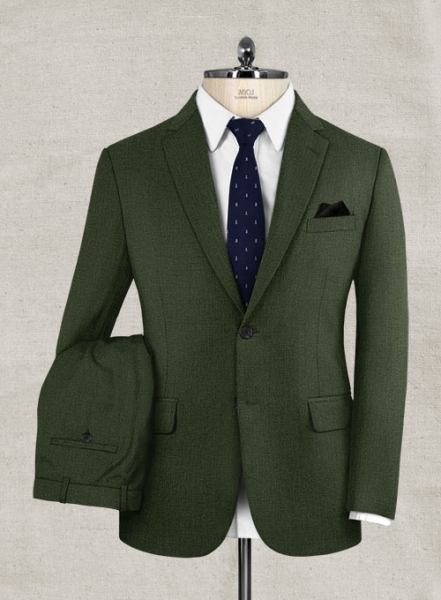 Pinhead Wool Green Suit