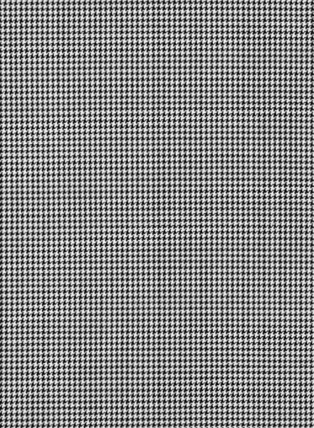 Dogtooth Wool Light Gray Suit