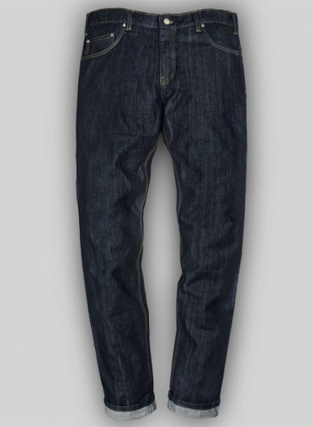 Smokey Blue Jeans - Hard wash