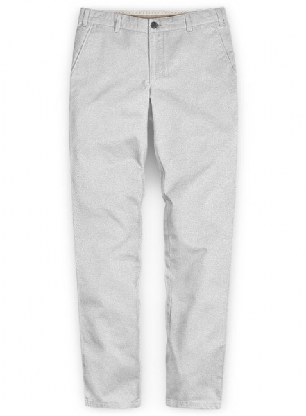 Heavy Light Gray Chinos