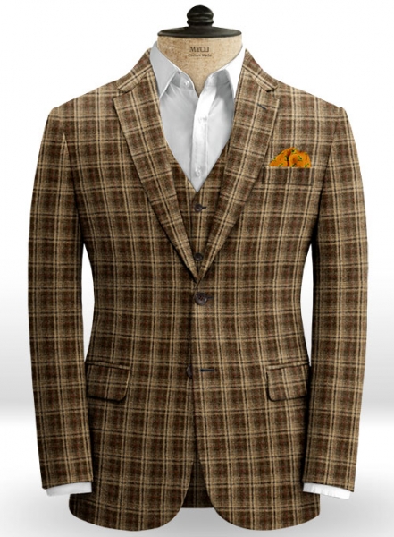 Midlands Brown Tweed Jacket