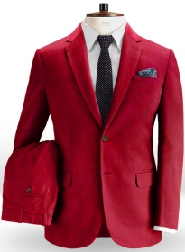 Berry Velvet Suit