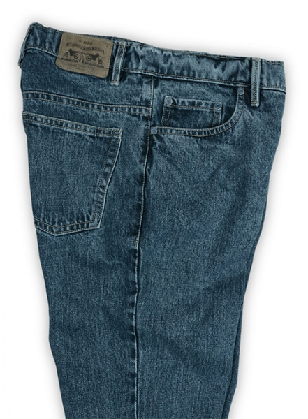Classic Indigo Rinse Jeans - Blast Wash