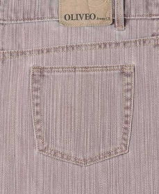 Hazy Light Purple Drill Denim - Blast Wash