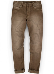 Porter Tan Stretch Jeans - Scrape Wash