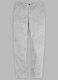 Light Gray Stretch Chino Pants