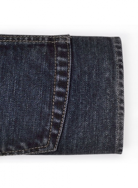 Deadly Dark Blue Jeans - Blast Wash