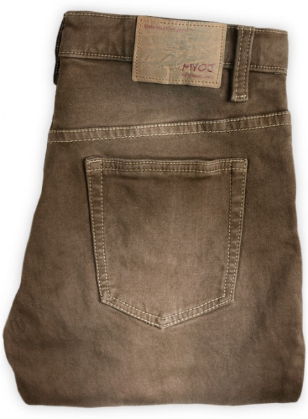 Porter Tan Stretch Jeans - Scrape Wash