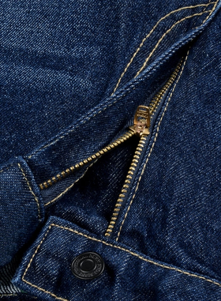 Classic Heavy Blue Hard Wash Whisker Jeans