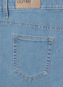 Adam Eve Hugger Stretch Jeans - Light Blue
