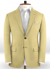 Reda Light Khaki Pure Wool Jacket