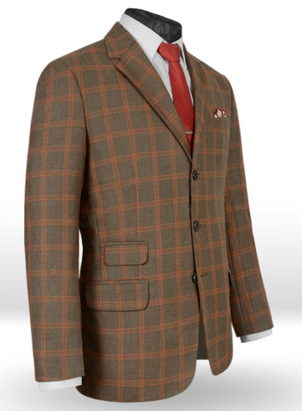 Light Weight Dingle Brown Tweed Suit