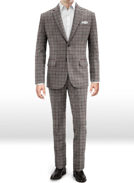 Vintage Checks Houndstooth Tweed Suit