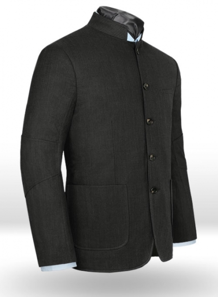 King Charcoal Wool Breezer Style Jacket