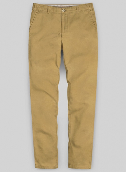 Khaki Chinos With Fit Guarantee