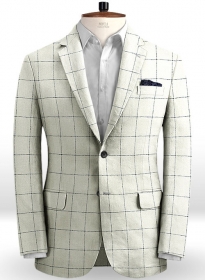 Solbiati Graf White Linen Jacket