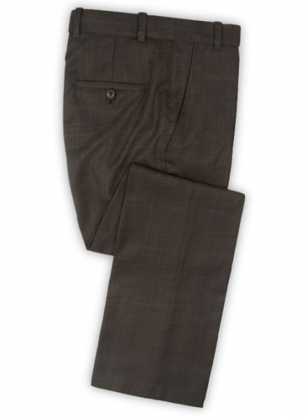 Sokrati Dark Brown Wool Pants
