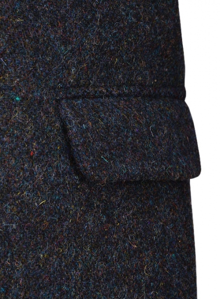 Harris Tweed Melange Blue Suit