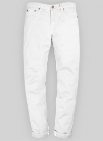 White Chino Jeans
