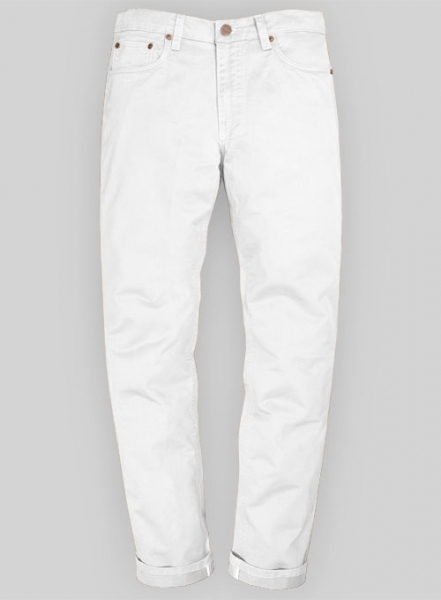 White Chino Jeans