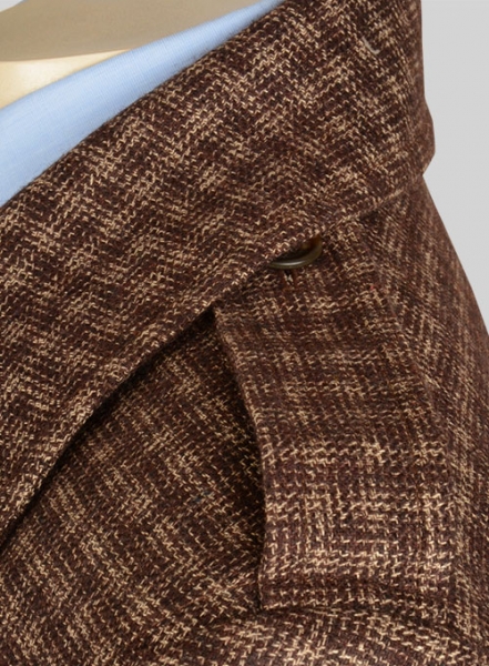 Maze Brown Tweed GQ Trench Coat
