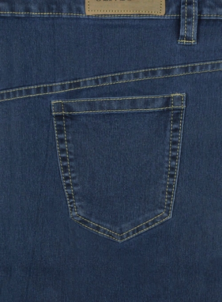 Morris Blue Stretch Denim Jeans - Denim - X