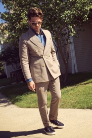 Havana Beige Chino Suit