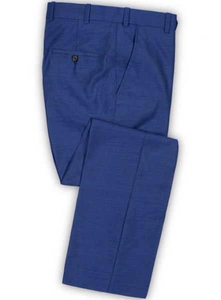 Napolean Rosso Blue Wool Suit