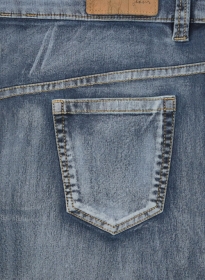 Morris Blue Stretch Denim Jeans - Vintage Wash