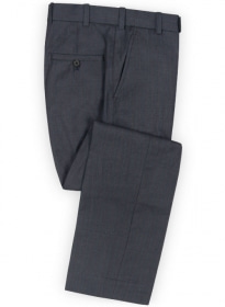 Napolean Roman Blue Stripes Wool Pants