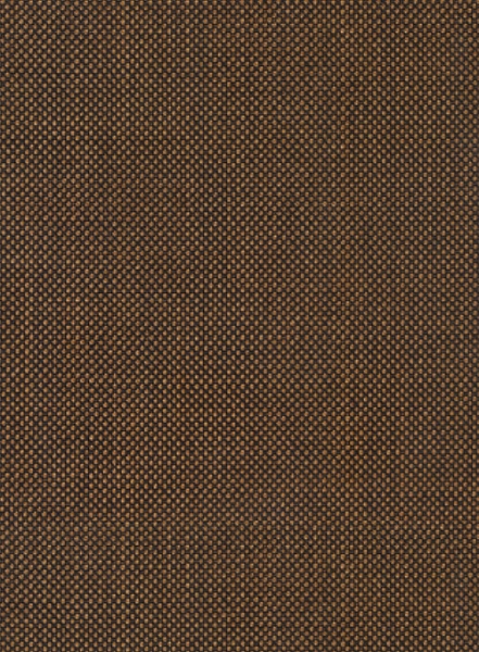 Napolean Birdseye Brown Wool Suit