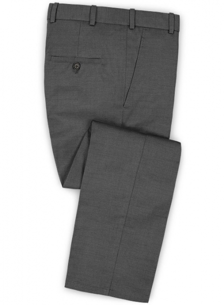 Scabal Gray Twill Pure Wool Suit