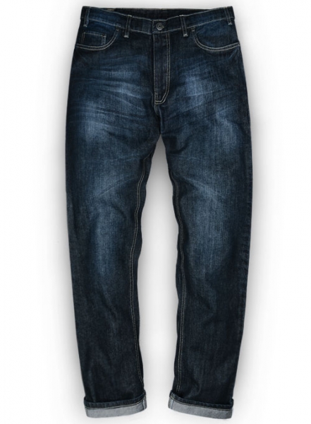 Finlay Blue Jeans - Treated Hard Wash