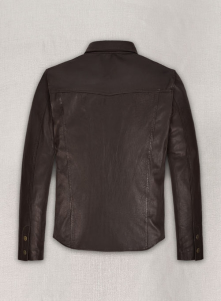 Chevelle Leather Shirt Jacket