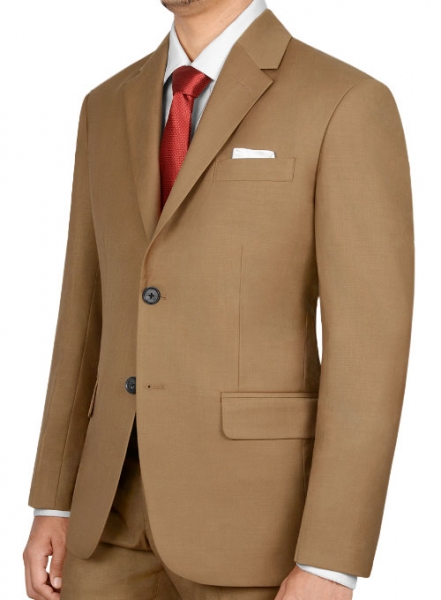 Napolean Tan Wool Jacket