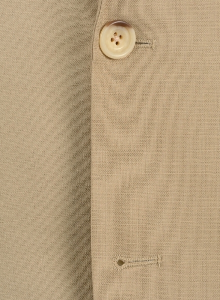 Tropical Tan Linen Suit - Special Offer