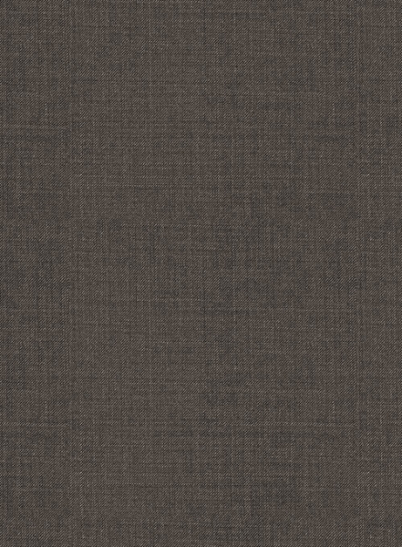 Napolean Sharkskin Brown Wool Suit