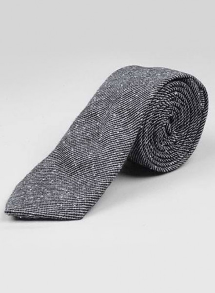 Tweed Tie - Slubby Blue