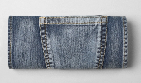 Morris Blue Stretch Denim Jeans - Vintage Wash