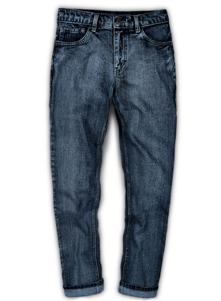 Classic Indigo Rinse Jeans - Vintage Wash